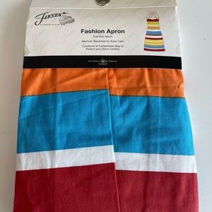 🌈 Rare Fiesta Ware Multicolor Apron!🌈